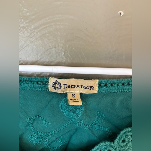 Democracy Embroidered Top - Picture 3 of 5